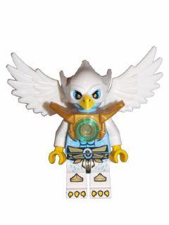 LEGO Minifigure-Ewar - Pearl Gold Armor-Legends of Chima-loc014-Creative Brick Builders